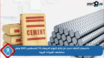 «أسعار ثابتة» حديد عز بكام اليوم الأربعاء 13 أغسطس 2025 وهل ستشهد تغيرات قريبة